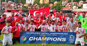 İşitme Engelliler U23 Milli Takımı Dünya Şampiyonu Oldu