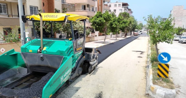İskenderun belediyesi bir haftada 4 bin 768 ton sıcak asfalt serdi