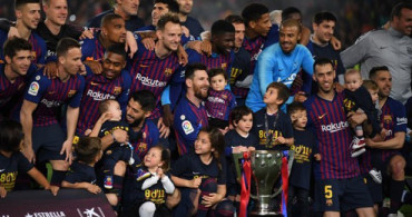 İspanya'da Barcelona Bitime 3 Hafta Kala Şampiyonluğunu İlan Etti