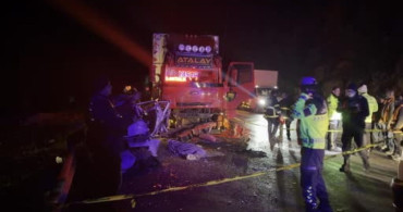 Isparta-Antalya Karayolunda Feci Trafik Kazası: 1 Ölü, 4 Yaralı