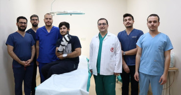 Isparta'da Başarılı Ameliyat: Kopan Bacak Yeniden Dikildi