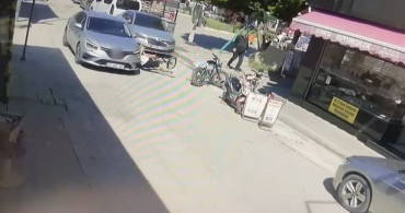 Isparta'da bisikletiyle yola çıkan çocuğa otomobil çarptı