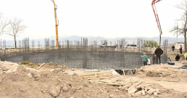 Isparta'da Çünür Tepesi'nde Yeni Sosyal Tesis İnşaatı Başladı