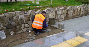 Isparta'da Kaldırım Yenileme Çalışmaları Başladı
