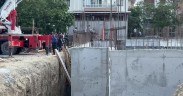 Isparta'da okul inşaatında hafriyat kazası: 2 işçi yaralandı