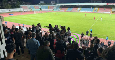 Isparta'da Play-off Maçında Gergin Anlar