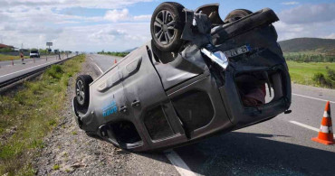 Isparta'da Trafik Kazası: 8 Yaralı