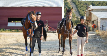 Isparta'nın Genç Atlı Sporcuları Balkan Şampiyonası'na Hazır