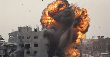 İsrail ateşkese rağmen  Gazze Şeridi’nin çeşitli bölgelerine hava saldırıları düzenledi