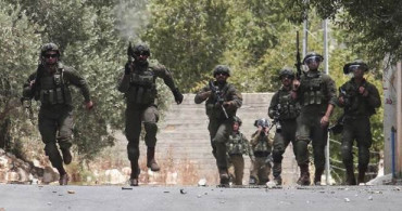 İsrail Batı Şeria'da 5 Filistinliyi Yaraladı