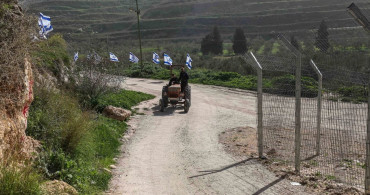 İsraillilerin Nablus'taki Arkeolojik Alana Bayrak Astığı İddiası