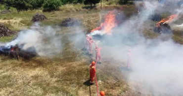 İstanbul orman yangınları için gönüllü tatbikatı düzenlendi