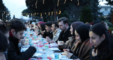 İstanbul Sabahattin Zaim Üniversitesi'nde Kardeşlik İftarı