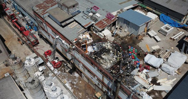 İstanbul Tuzla'da Fabrika Yangını