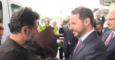  İstanbul'a Ulaşan Mehmet Hakan Atilla'yı Berat Albayrak Karşıladı
