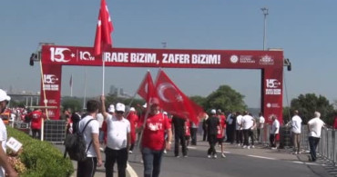 İstanbul’da 15 Temmuz'un 10. yılında tarihi yürüyüş