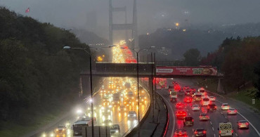 İstanbul'da Akşam Trafik Yoğunluğu Yüzde 90