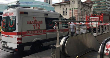 İstanbul'da Bir Kişi Metro Raylarına Atladı