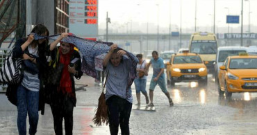 İstanbul'da Dolu Yağışı!