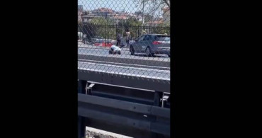 İstanbul'da E-5 Yolu Üzerinde Namaz Kıldı!