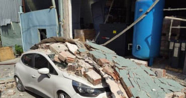 İstanbul'da Fabrikada Patlama