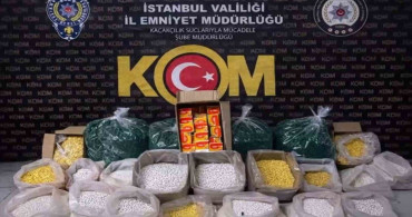 İstanbul'da Kaçak İlaç Operasyonu: 1,5 Milyon Sahte Hap Ele Geçirildi