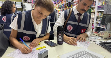 İstanbul'da Kırtasiye Ürünleri Denetimleri Sürüyor