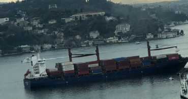 İstanbul'da Korkutan Gemi Kazası!
