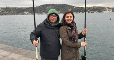 İstanbul'da Lodosla Gelen Balıkçılık Keyfi