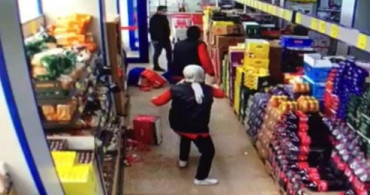 İstanbul'da Markette Maske Kavgası