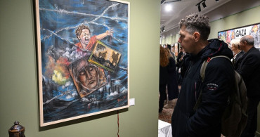 İstanbul'da Öğretmenler Karma Resim Sergisi Açıldı