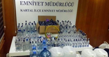 İstanbul'da Sahte İçki Operasyonu
