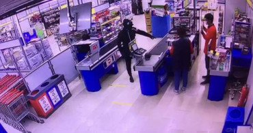 İstanbul'da Süpermarkette Silahlı Soygun