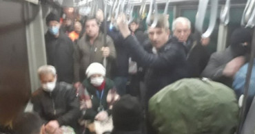 İstanbul'da Toplu Taşımaların Doluluğu Devam Ediyor