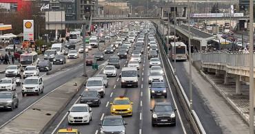 İstanbul'da Trafik Yoğunluğu Yüzde 72'ye Ulaştı