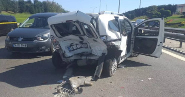 İstanbul’da zincirleme kaza: Yaralılar var