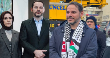 İstanbul’dan tüm dünyaya mesaj: Berat Albayrak ve eşi de Filistin yürüyüşüne katıldı