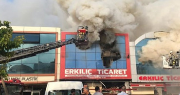İSTOÇ'ta İş Yerinde Yangın !