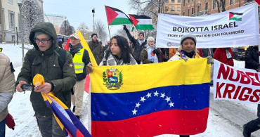 İsveç'te Saldırılara Karşı Protesto Gösterisi