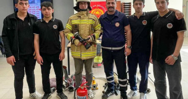 İtfaiyecilik Mesleği Öğrencilere Tanıtıldı