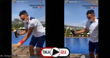 İyi Parti'li Lütfü Türkkan'ın Kızı Cuma vakti Şampanya Açtırdı!