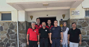 İzakut'tan Çandarlı Jandarma’ya anlamlı ziyaret