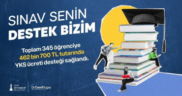İzmir Büyükşehir Belediyesi'nden YKS Ücreti Desteği