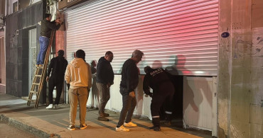 İzmir'de Baskı Atölyesinde Yangın Çıktı