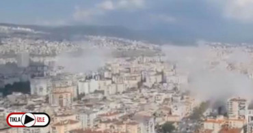 İzmir'de Bina Çöktü!