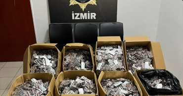 İzmir'de Büyük Uyuşturucu Operasyonu: 168 Bin 448 Hap Ele Geçirildi
