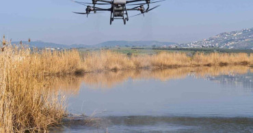 İzmir'de Dronlu İlaçlama ile Sinek Mücadelesi
