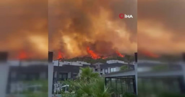 İzmir’de makilik alandaki yangın kontrol altına alındı