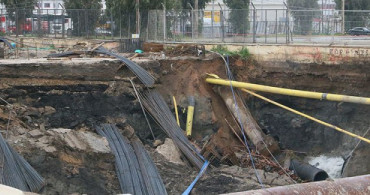 İzmir'de metro vagonu depolama tesisinde göçük! 2 Bekçi Kayıp