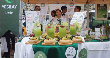 İzmir’de öğrenciler yeşilay bağımsızlık festivalinde buluştu